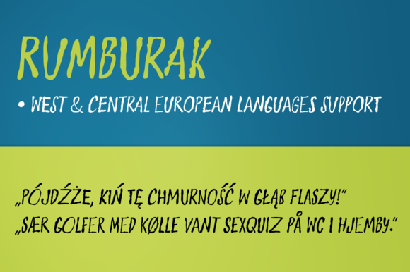 Rumburak Font PNG with transparent background - Preview 4