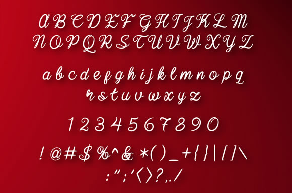 Baline Script Font - Preview 2