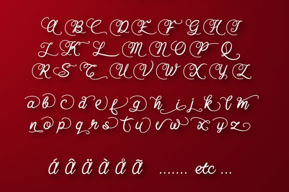 Baline Script Font - Preview 3