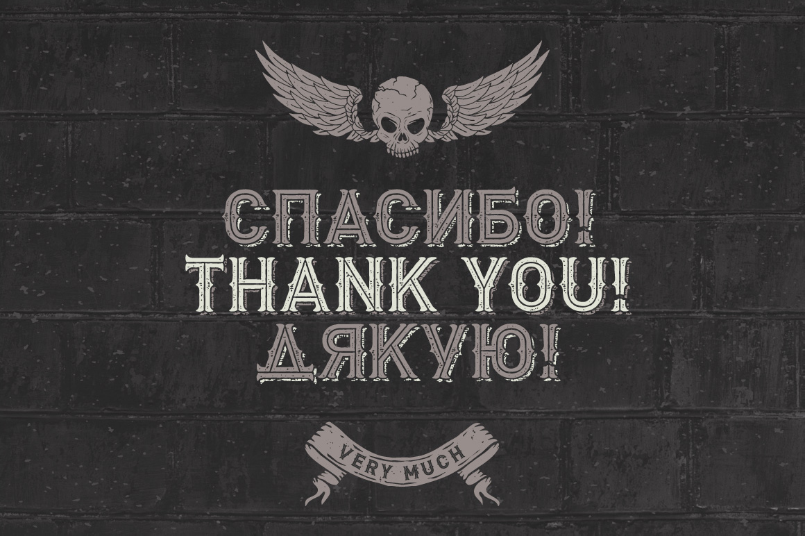 Biker Font - Preview 4
