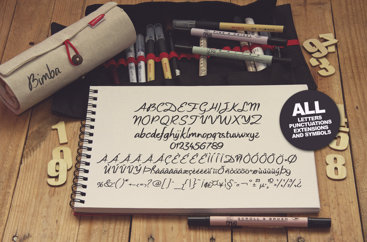 Bimba Font - Preview 3