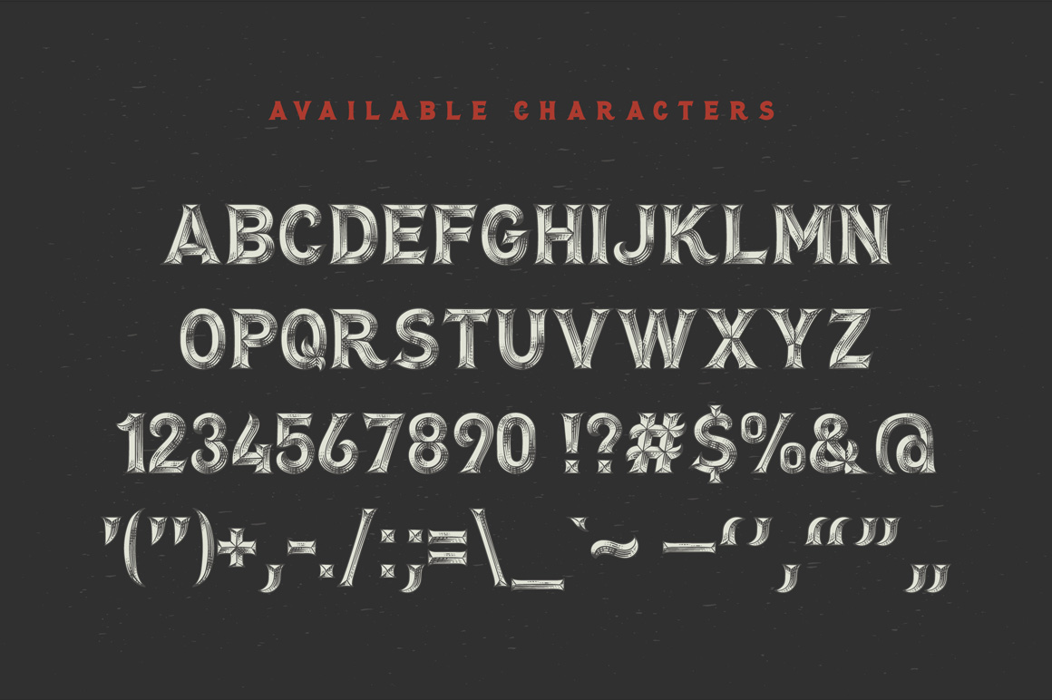 Bite Hard Font - Preview 2