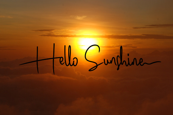 Bluelight Font - Preview 4