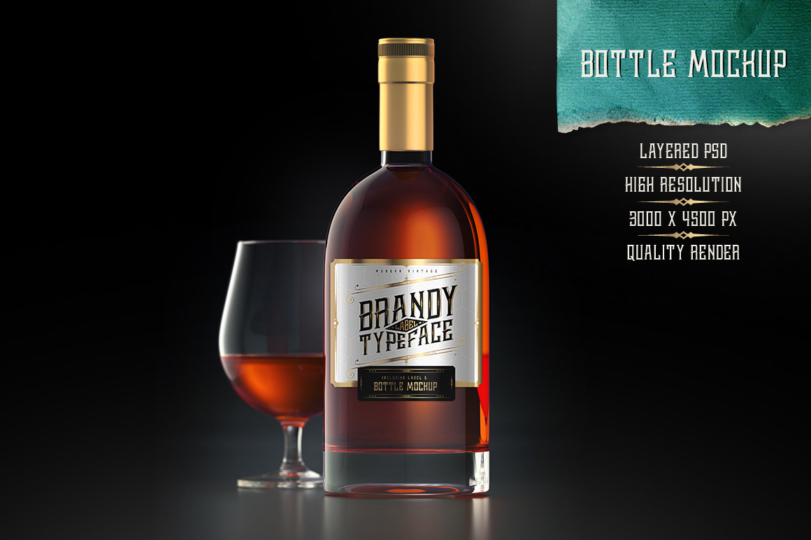 Brandy Label Font - Preview 1