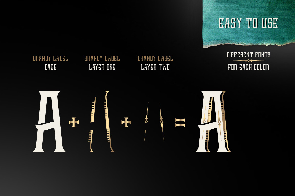 Brandy Label Font - Preview 3