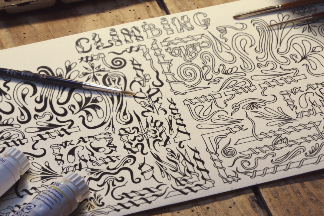 Climbing Font - Preview 5