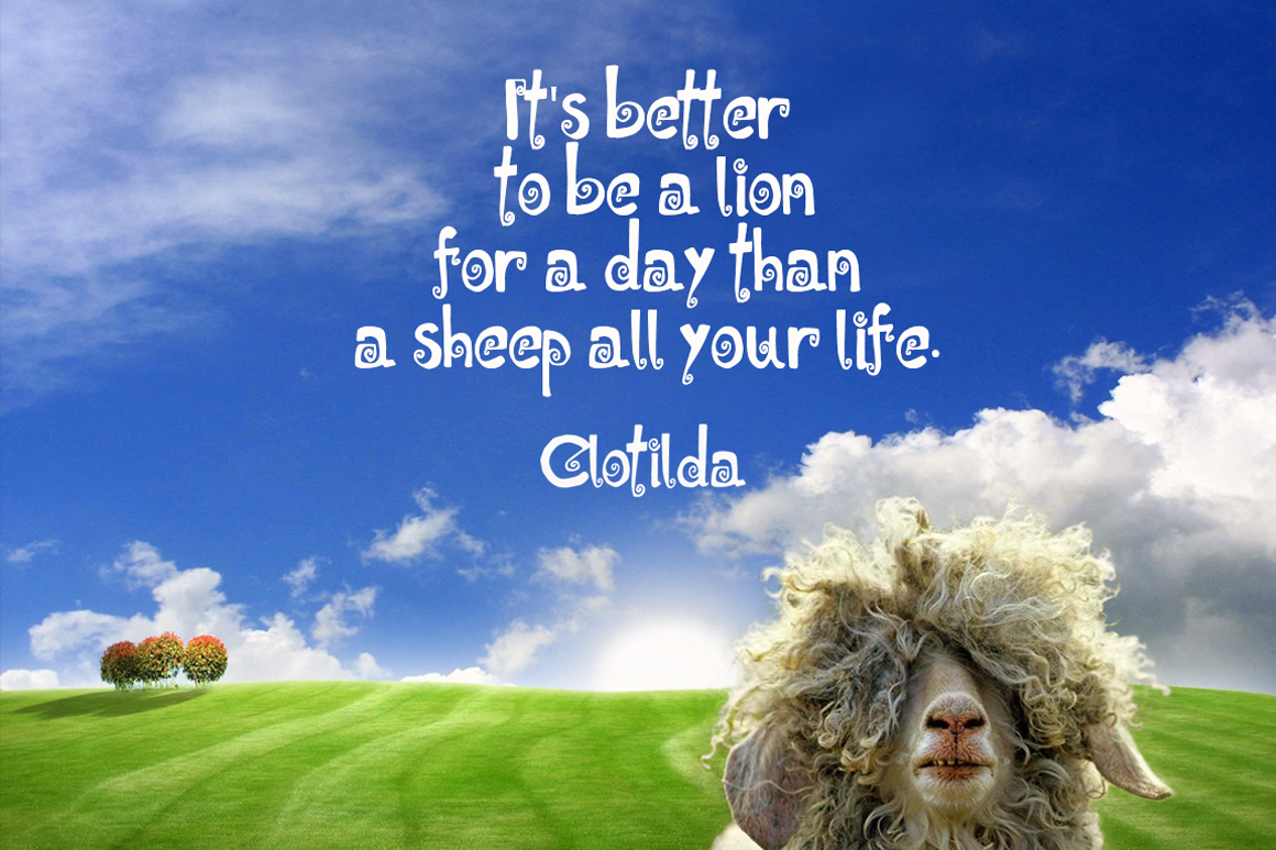 Clotilda Font - Preview 1