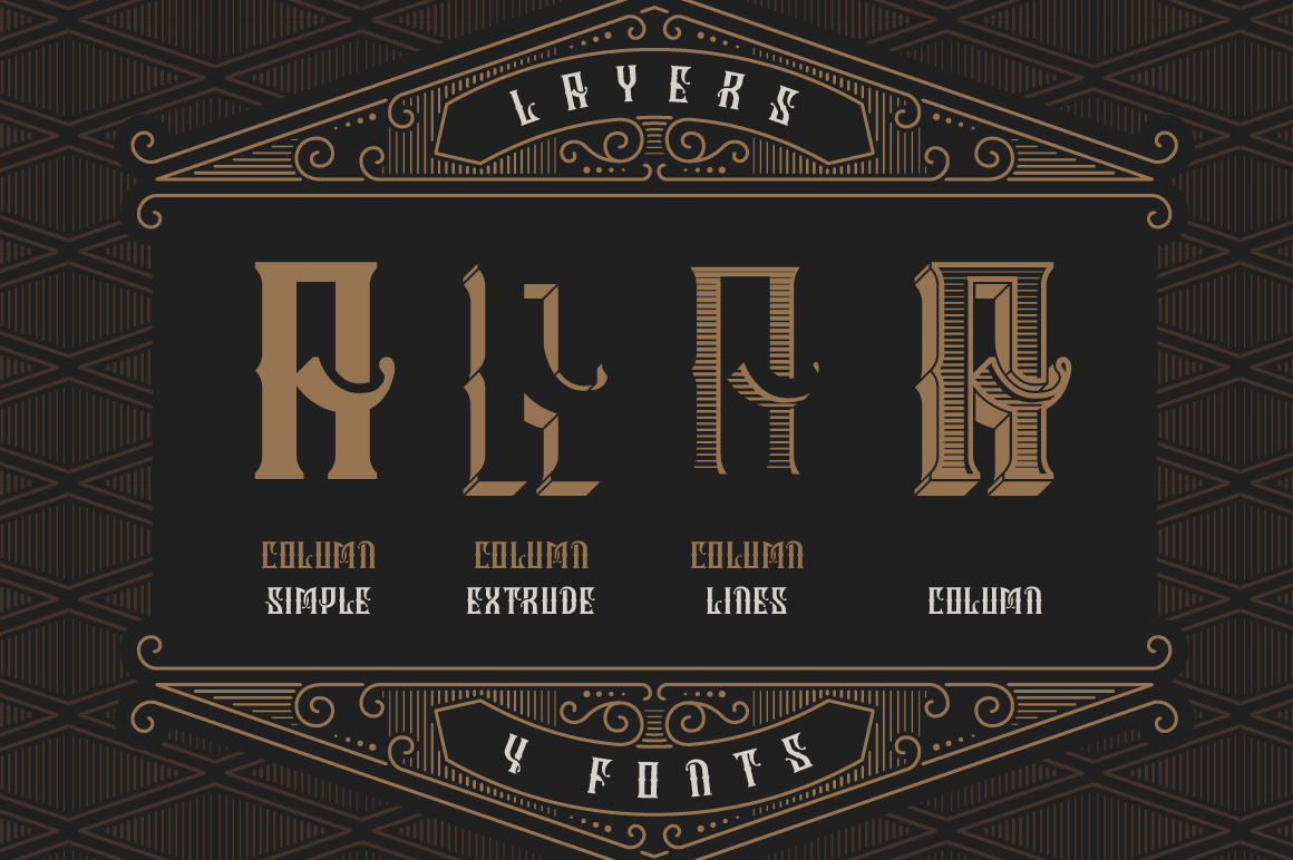 Column Font - Preview 2