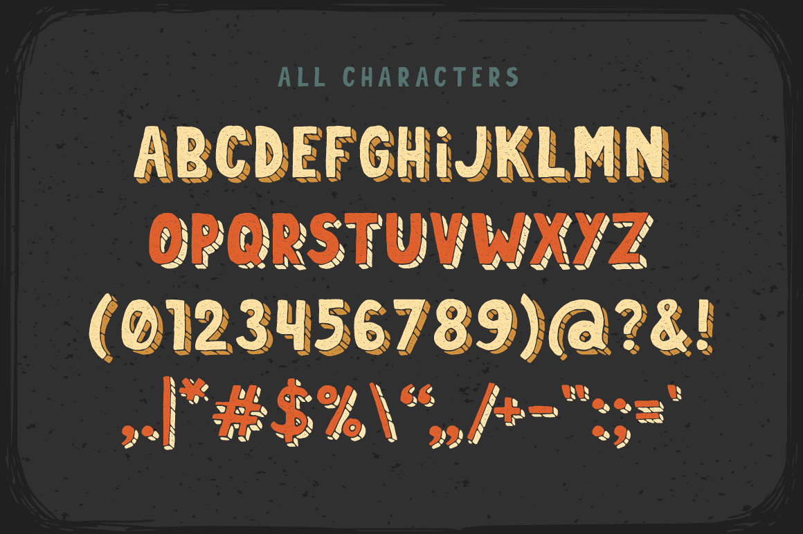Dirty Cartoon Font - Preview 1