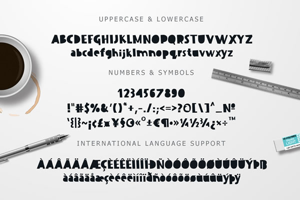 Dissentio Font - Preview 1