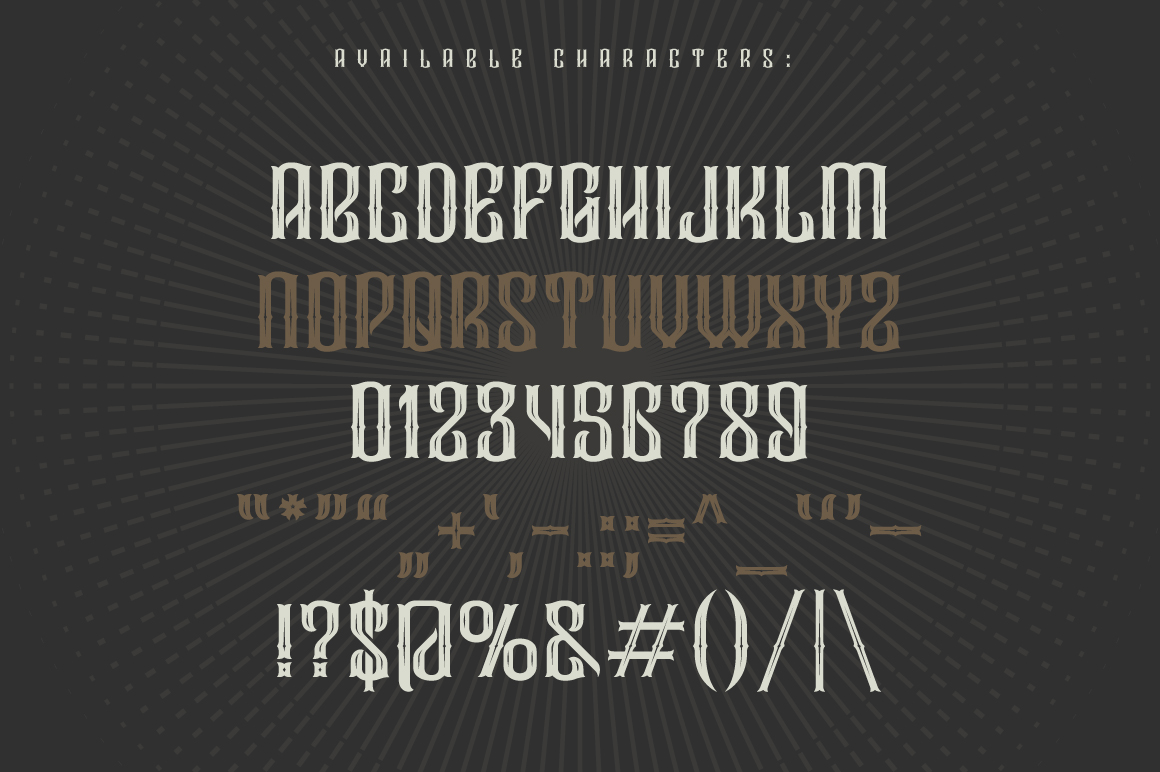 Droptune Font - Preview 1