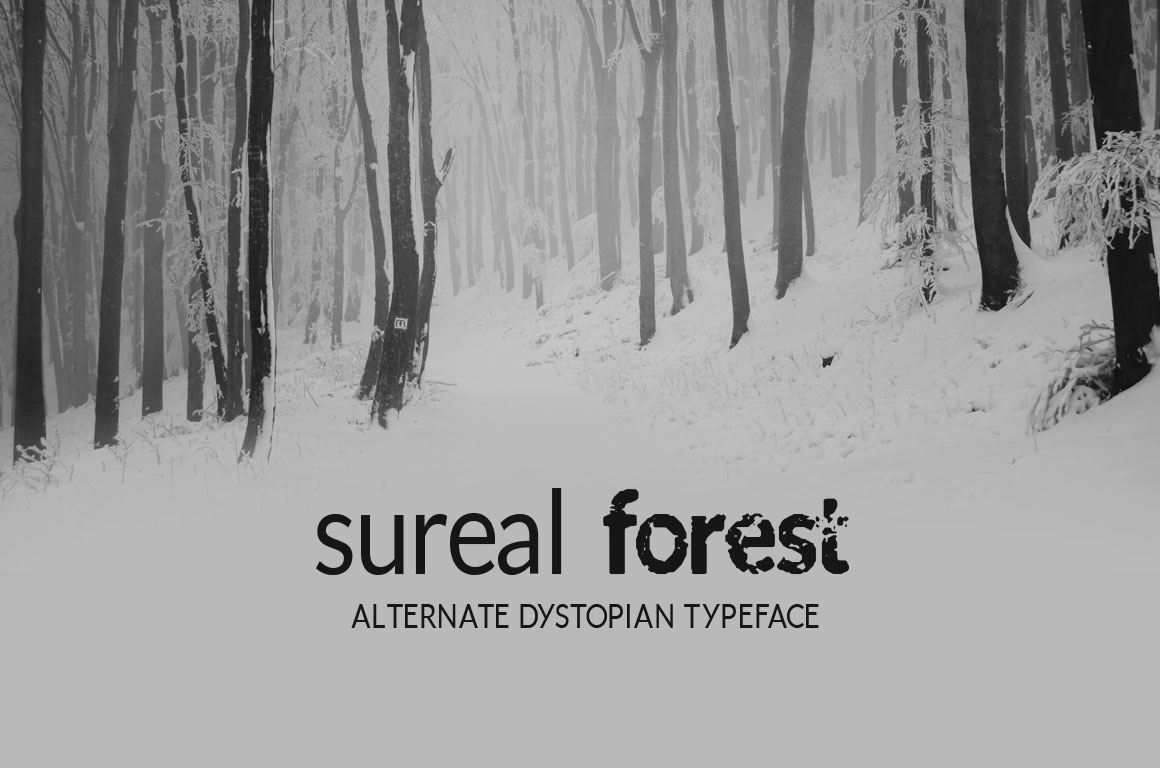 Dystopia Typeface Font - Preview 1