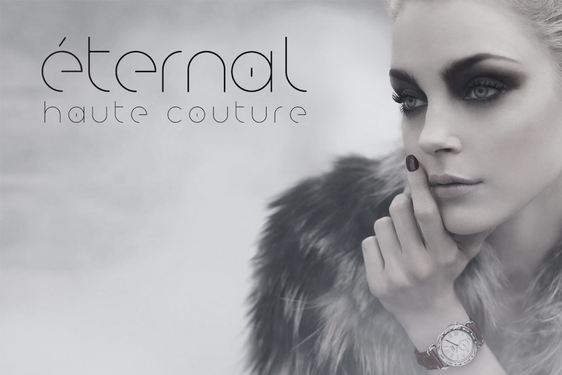 Eva Typeface Font PNG with transparent background - Preview 2
