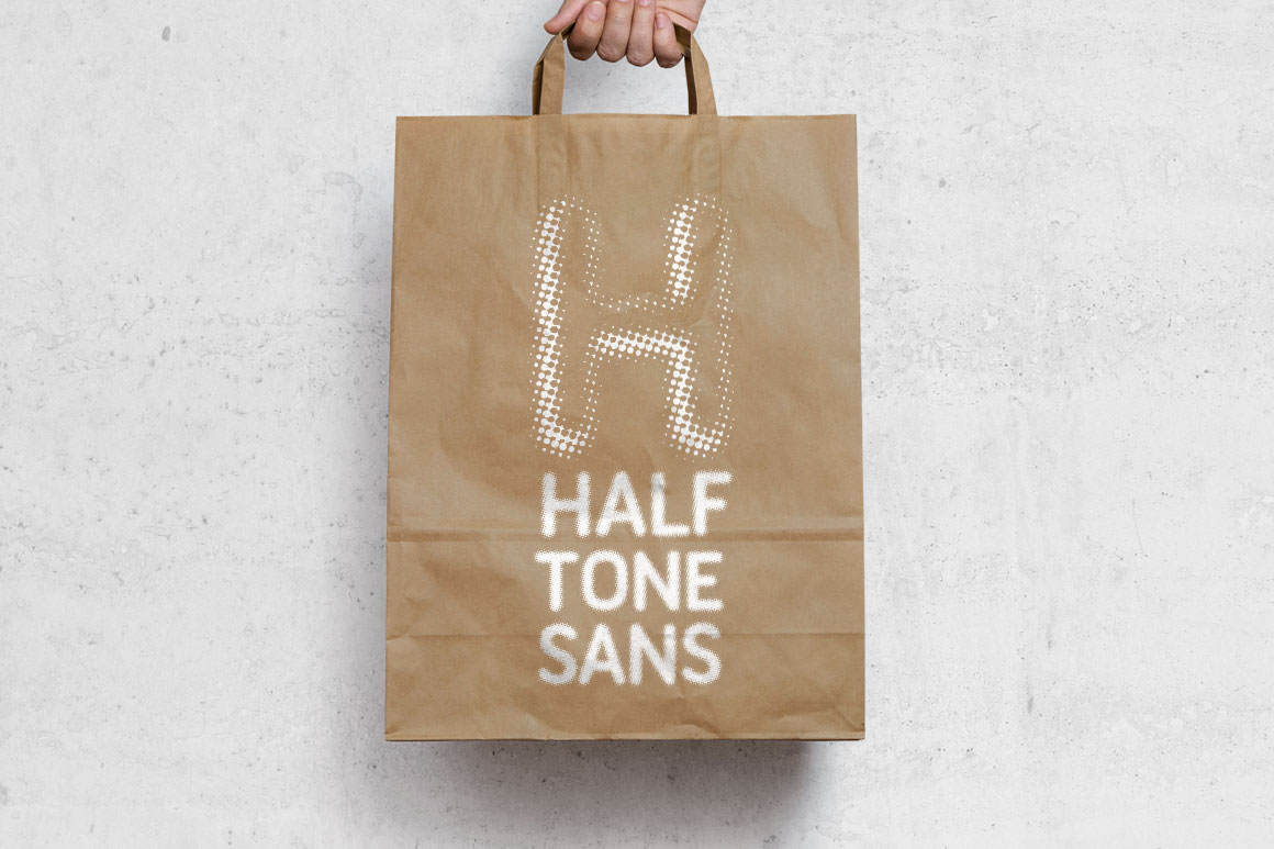 Halftone Sans Font - Preview 4