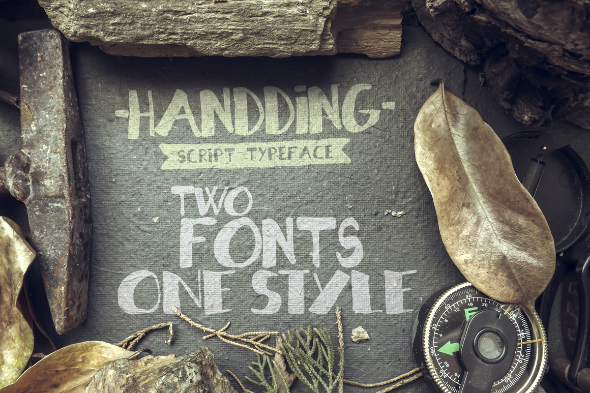 Handding Font - Preview 1