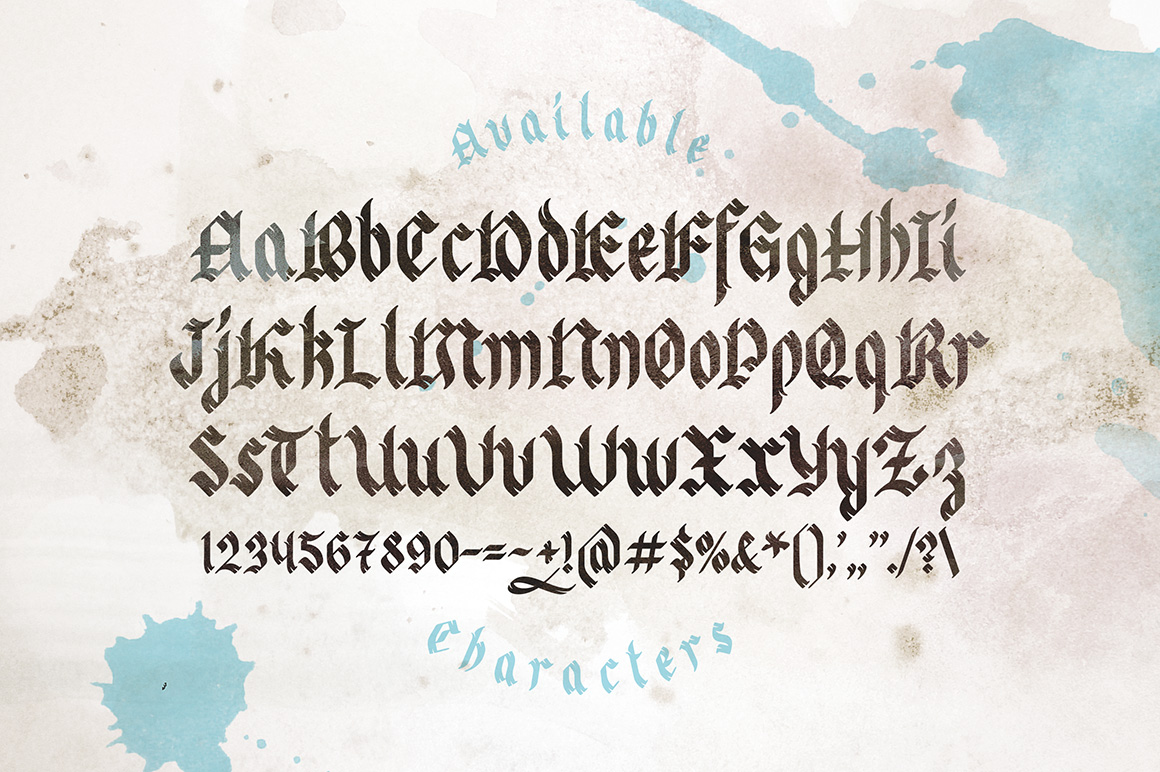 Odd Times Font PNG with transparent background - Preview 2