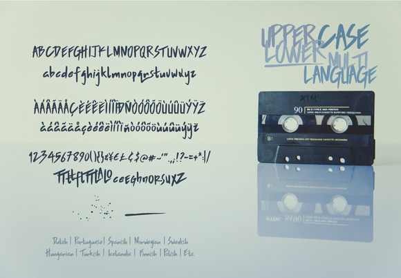 Oh Blazt Font PNG with transparent background - Preview 3