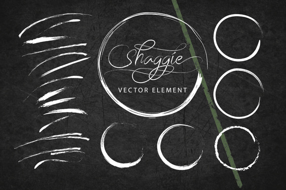 Shaggie Font PNG with transparent background - Preview 4