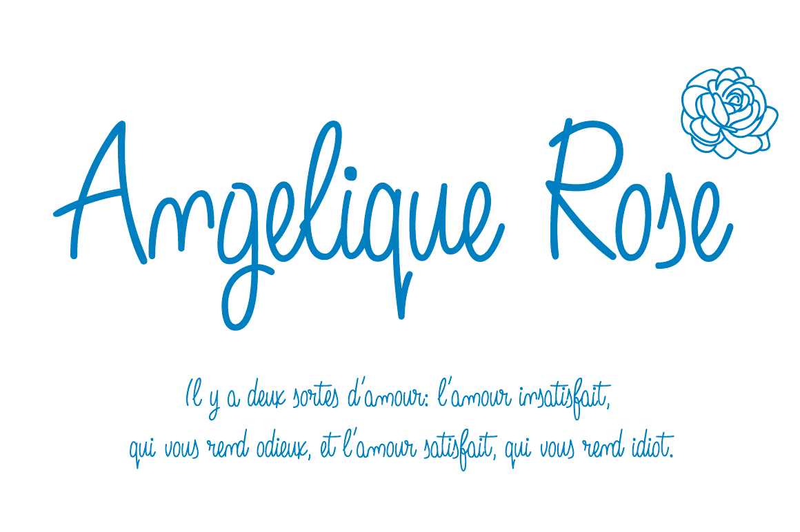 Angelique Rose Font - Preview 1