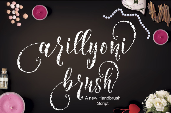 Arillyoni Script Font - Preview 3