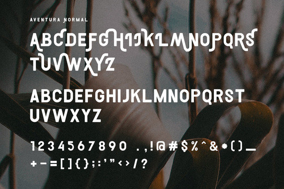 Aventura Font - Preview 3