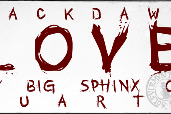 Awe X Font - Preview 2