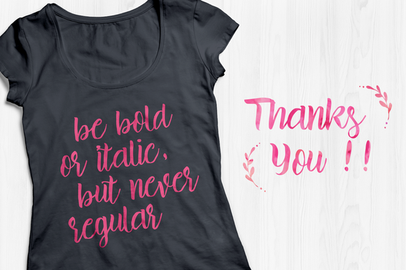 Brillia Script Font - Preview 4