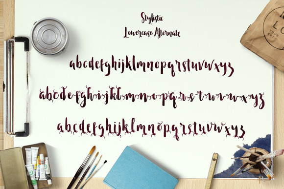 Ellise Naomy Script Font - Preview 2