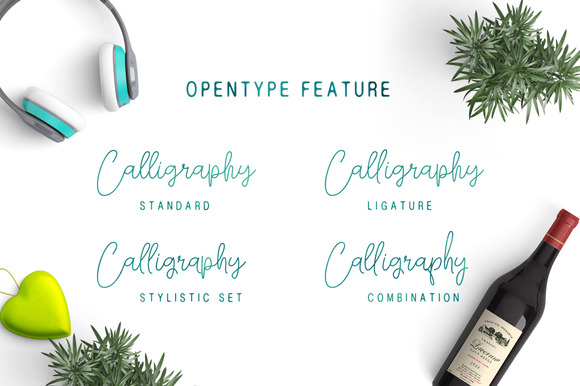 Falling Slowly Font - Preview 3