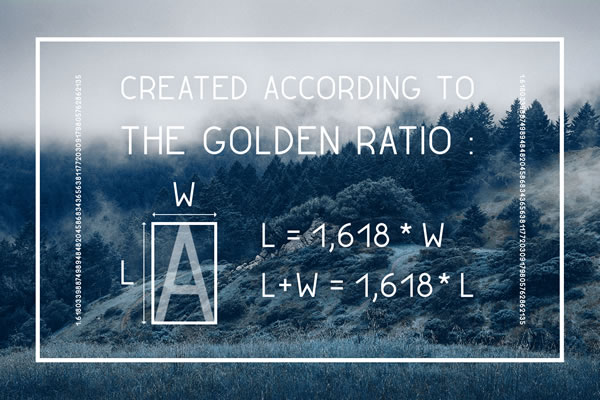 Golden Ratio Font - Preview 4