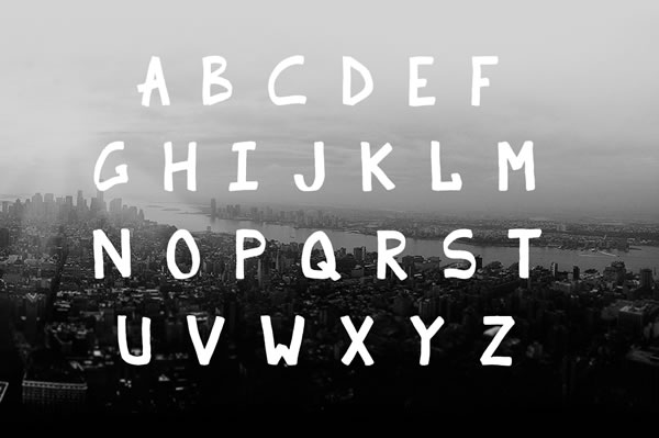 Habitat Font - Preview 3