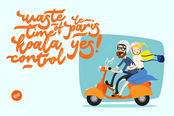 Le Paris Font PNG with transparent background - Preview 1