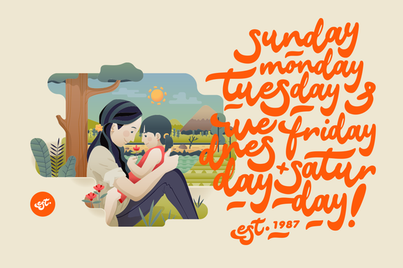 Le Paris Font PNG with transparent background - Preview 2
