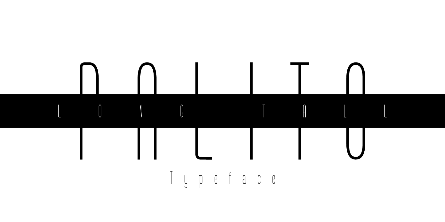 Long Tall Palito Font PNG with transparent background - Preview 4