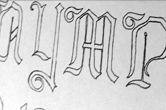 Lore Nokturnia Hollow Font PNG with transparent background - Preview 1