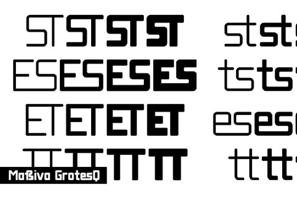 Massiva Grotesq Thin Obliq Font PNG with transparent background - Preview 3