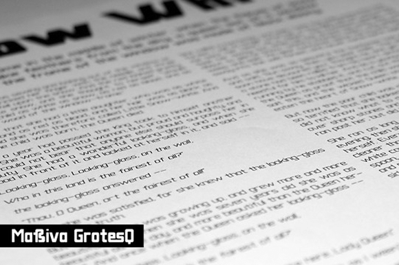 Massiva Grotesq Light Obliq Font PNG with transparent background - Preview 2