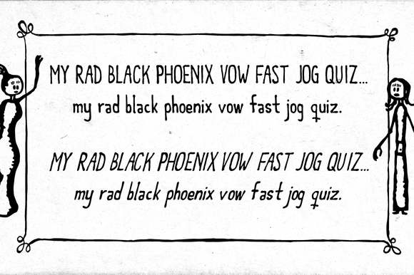 Meep Black Font PNG with transparent background - Preview 1