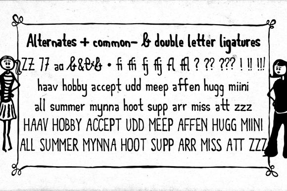 Meep Black Font PNG with transparent background - Preview 2