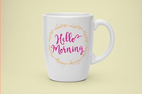 Mellanie Typeface Font PNG with transparent background - Preview 1