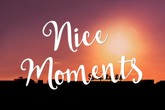 Mellanie Typeface Font PNG with transparent background - Preview 2