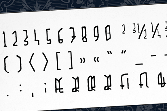 Paradox X Font PNG with transparent background - Preview 1