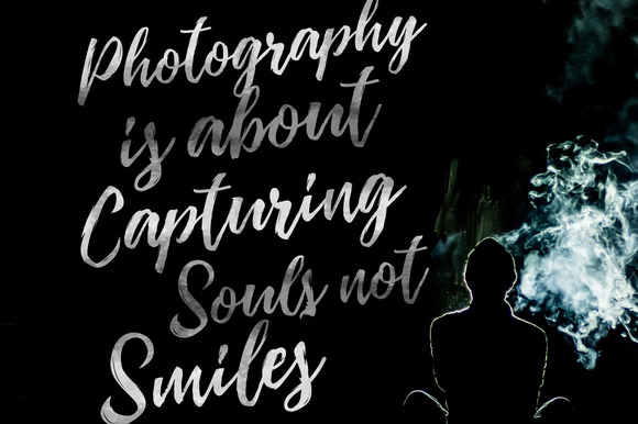 Pennello Font PNG with transparent background - Preview 1