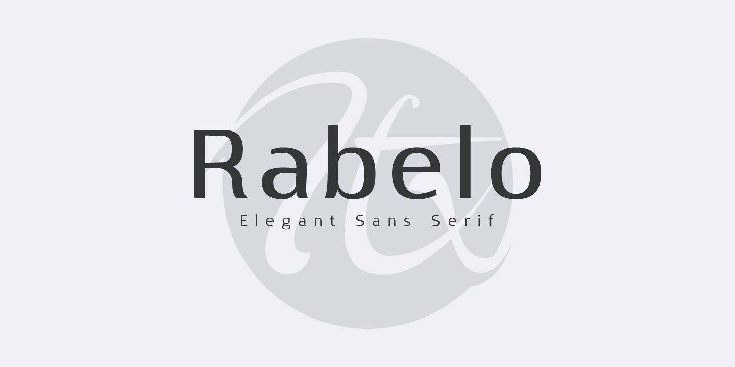 Rabelo Bold Font PNG with transparent background - Preview 2