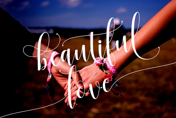 Sadhira Script Font PNG with transparent background - Preview 5