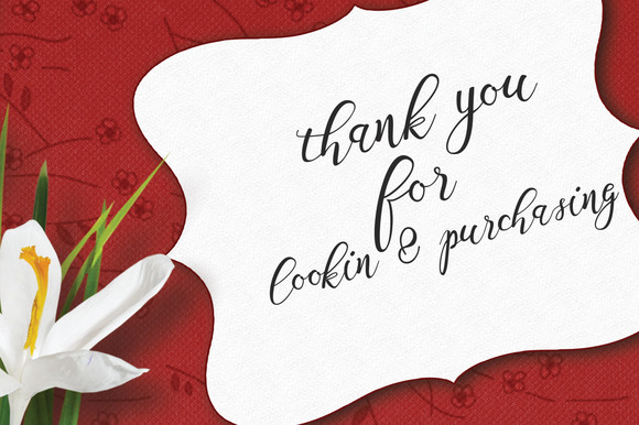 Scallion Font PNG with transparent background - Preview 5