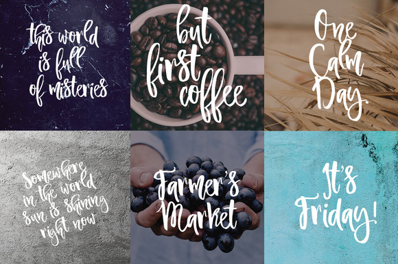 Ambrosia Script Font - Preview 1