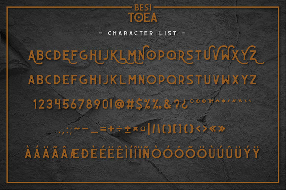 Besitoea Font - Preview 3
