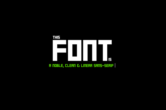 Box Font - Preview 1