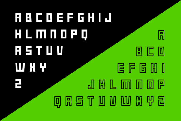 Box Font - Preview 3